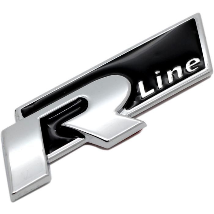 Емблеми решітки радіатора і кузова VW Volkswagen R-line GTI GTD GLI