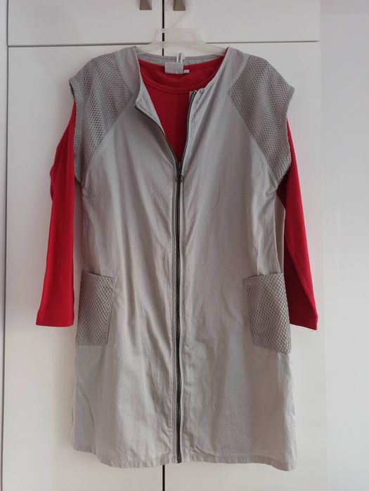 Sukienka coccodrillo i bluzka Cubus r. 152