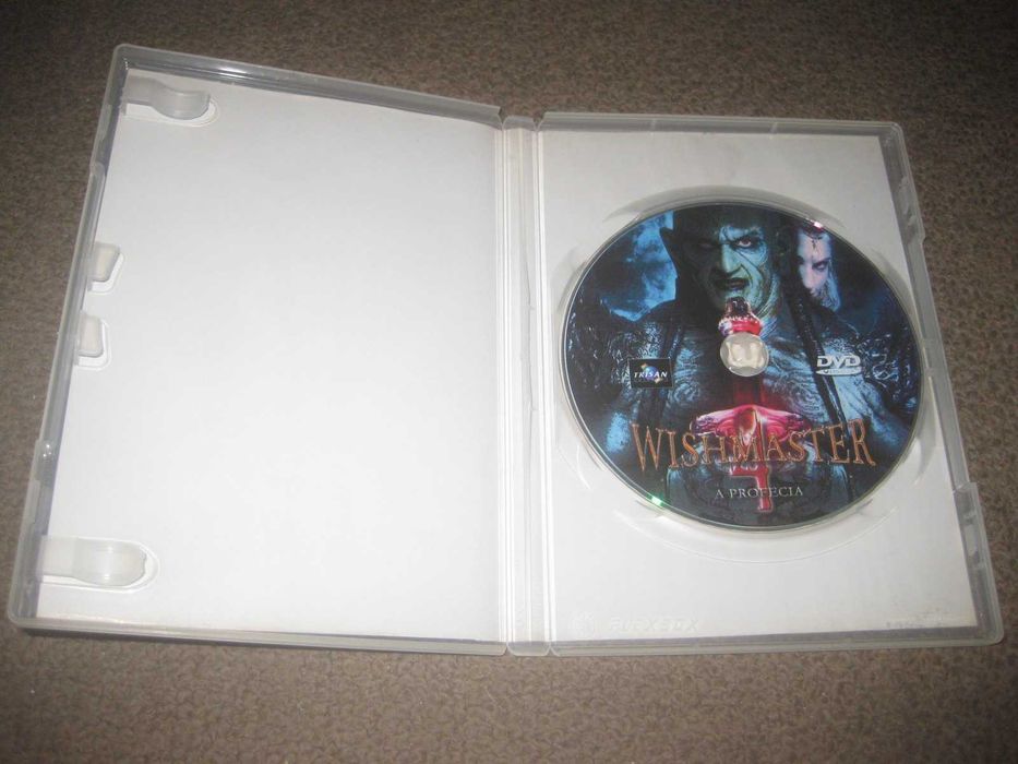 DVD "Wishmaster 4: A Profecia" com Michael Trucco