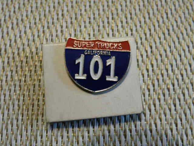 Przypinka - Super Truck California 101