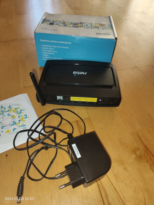 Kompletny router Netia wifi