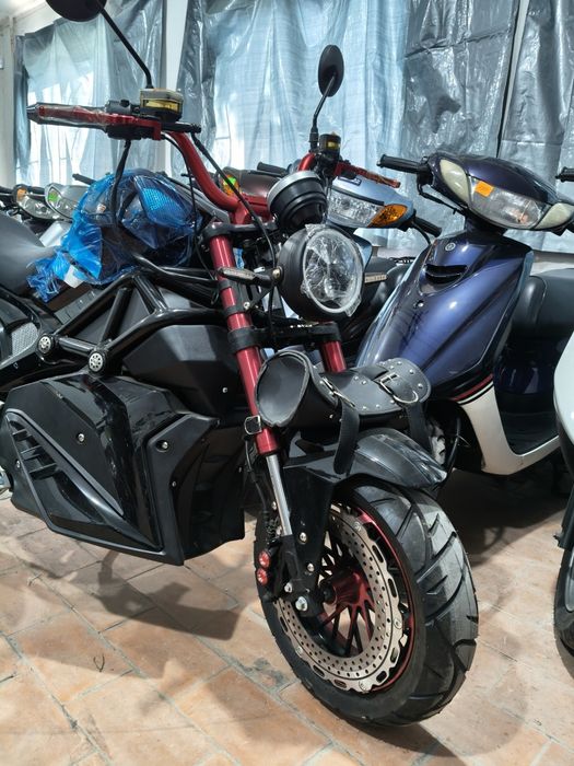 Електроскутер Електро мотоцикл Racer Brutal B-200LA літієва батарея 40