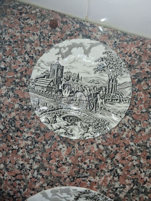Conjunto de loiça da Myott Royal Mail