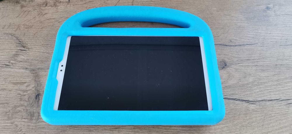 Tablet Samsung Galaxy Tab A7 Lite 32 GB LTE Srebrny.  Etui / Szybka