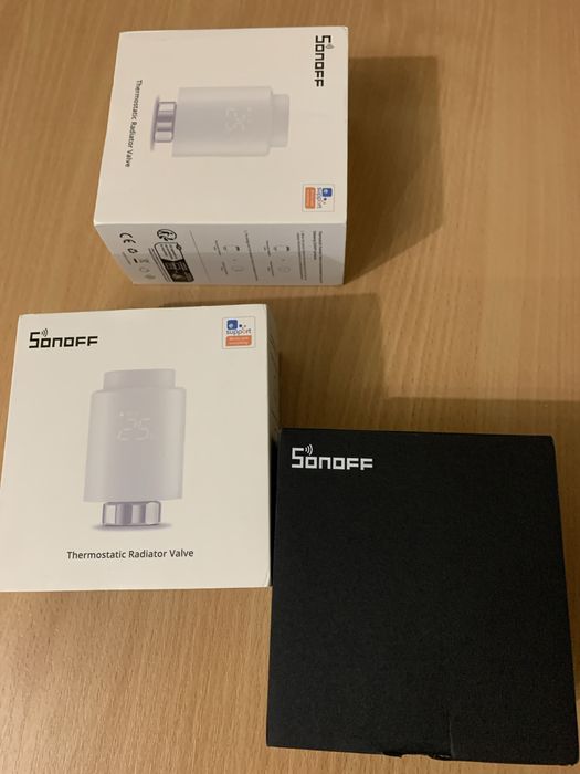 термостатическим радиаторным клапаном Sonoff TRVZB