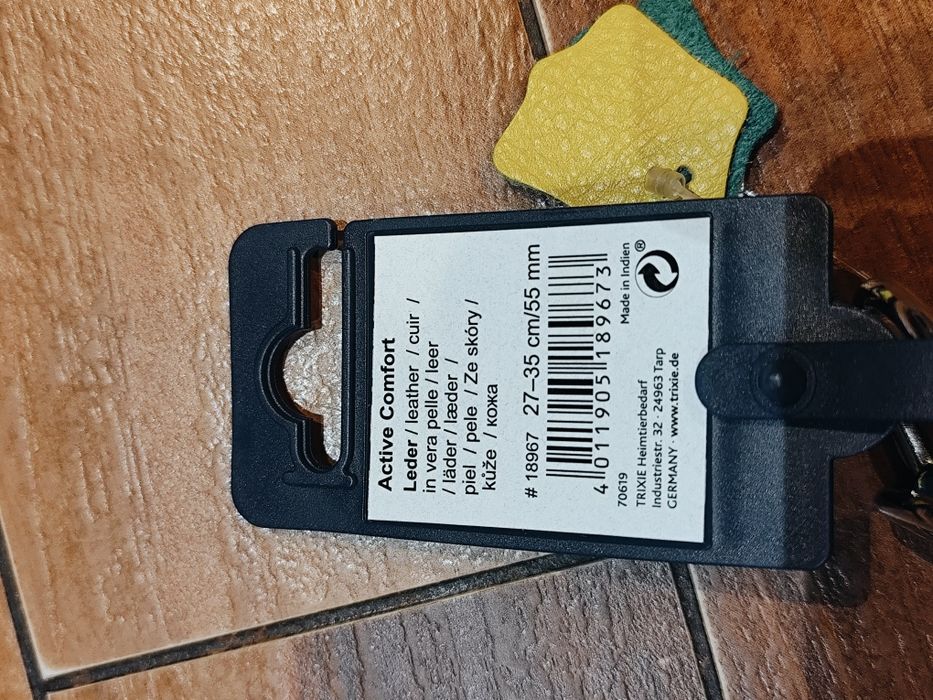 Obroża dla chartów Trixie Active Comfort S: 27-35cm/55mm