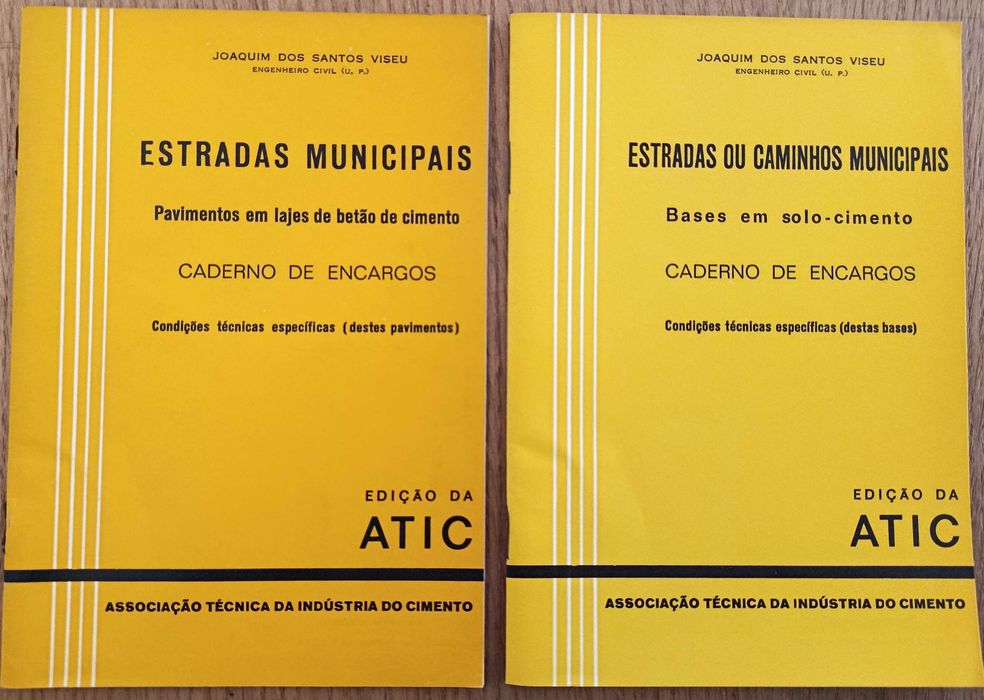 Engenharia Civil - Estradas e caminhos municipais pelo Engº J. Santos Viseu