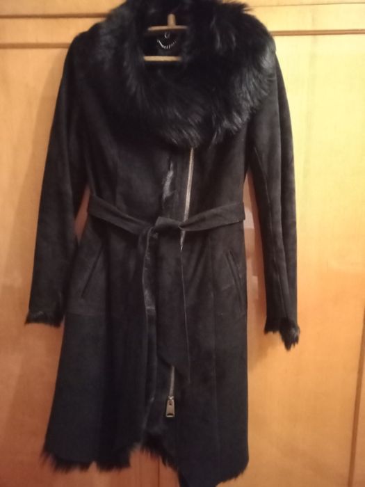 Дублянка з натурального хутра  на блискавці