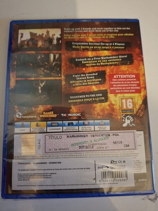 Warhammer vermitide ps4