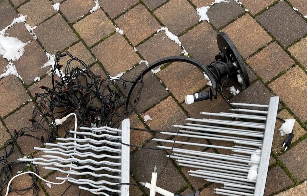 Swieczniki elektryczne do okna