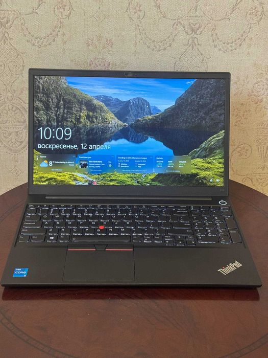 Ноутбук Lenovo Thinkpad E15 IPS E15 Black i5 11th 4.2ГГц ОЗУ 8.0ГБ DDR4 SSD 256GB. Бизней ноутбук