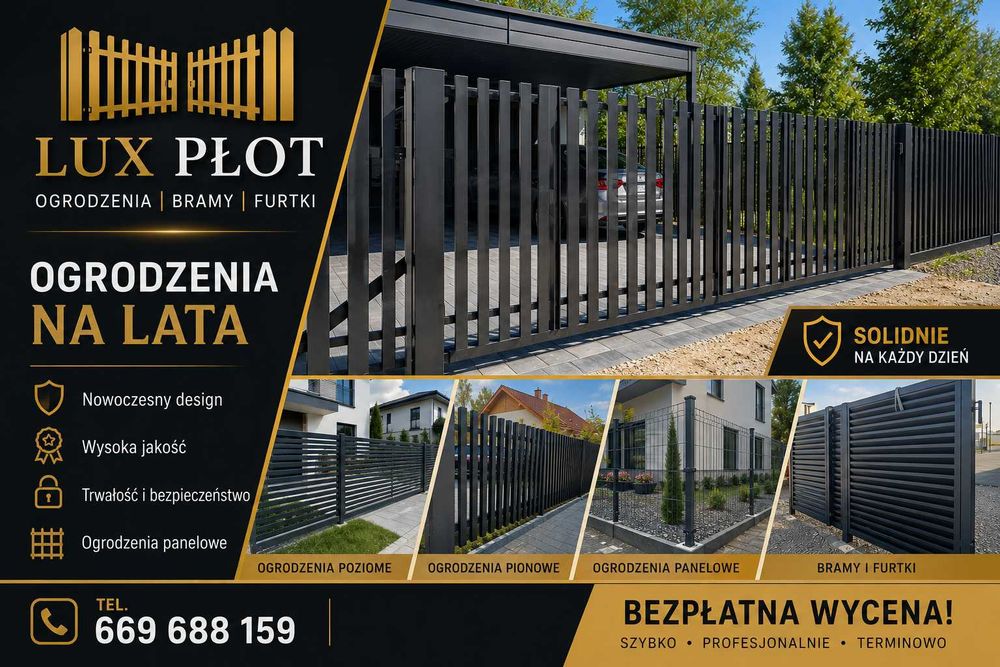 Ogrodzenia Panelowe Panel 3D Sprzedaż/Montaż Całe Mazowieckie