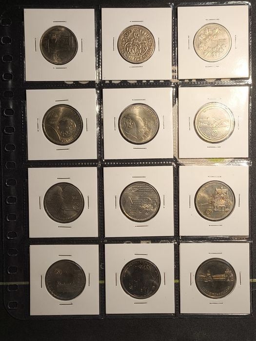 Moedas de 1.5€, 2€, 2.5€; 5€, 7.5€ e 10€ Comemorativas [Troca/Venda]