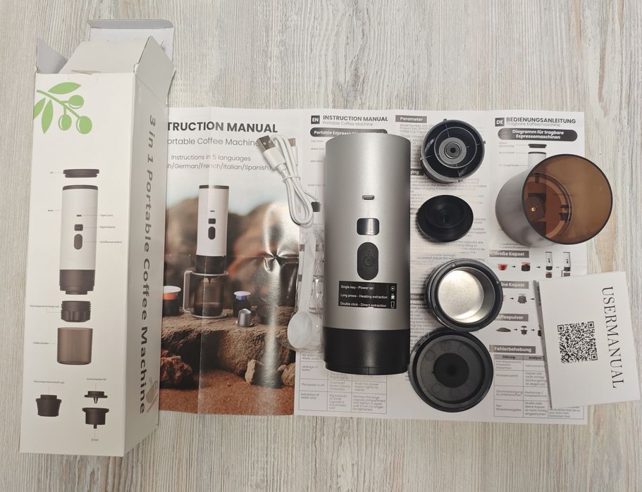 АКЦіЯ!!!   Портативна кавоварка iCaffino XYD003