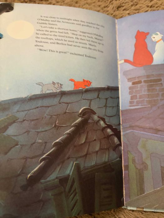 Книга Аристокоти Коти-аристократи Казки Діснея англійською (США)