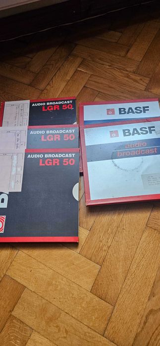 Basf LGR50   tasma magnetofonowa na bobinkach