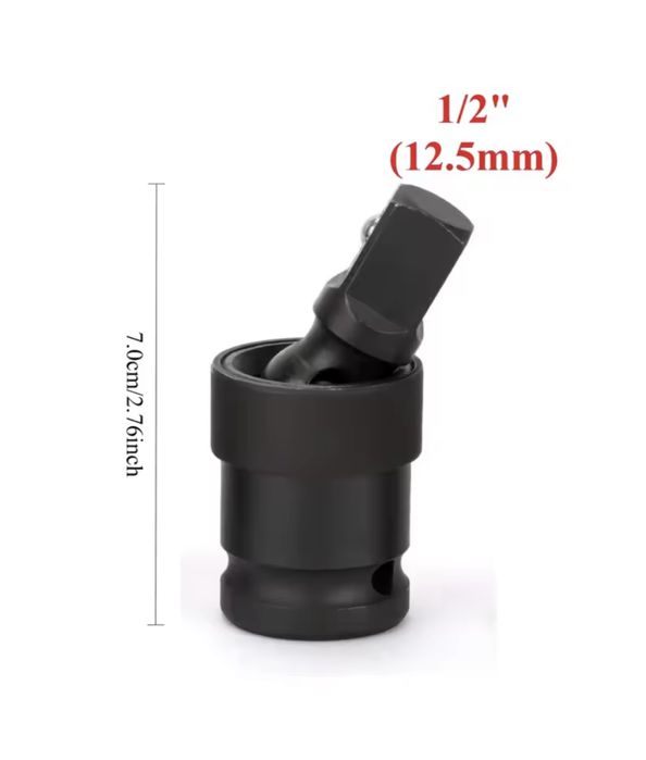 360-градусний поворотний шарнір  карданчик для головок 1/2 удлинитель