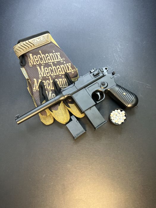 Металевий пістолет Маузер С96 - модель vigor v10 (іграшка)