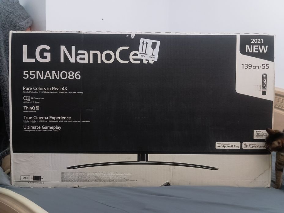 Телевізор LG Nano Cell 120гц 4К HDR Web OS