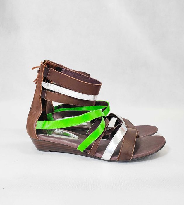 Sandały damskie 38 skórzane rzymianki CATHY PILL 24,5 cm BD0084A