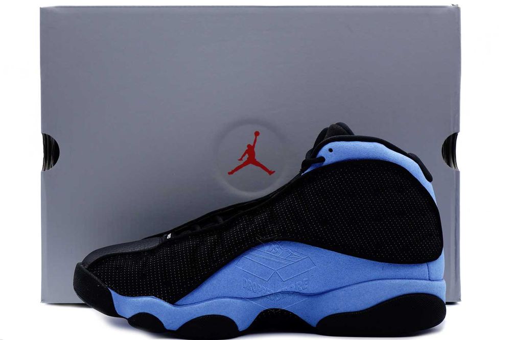 Nike AIR JORDAN 13 Black & University Blue | Toruń
