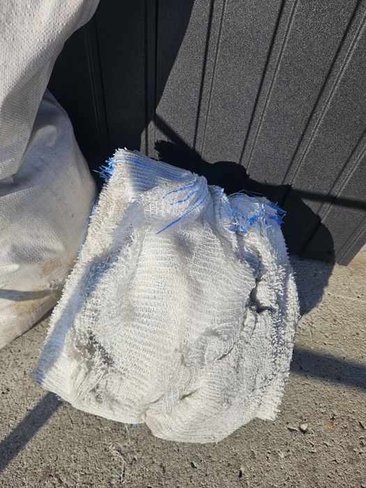 Białe worki raszlowe 5 kg