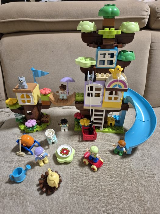 Mega kolekcja klocków lego duplo, całe zestawy + mix