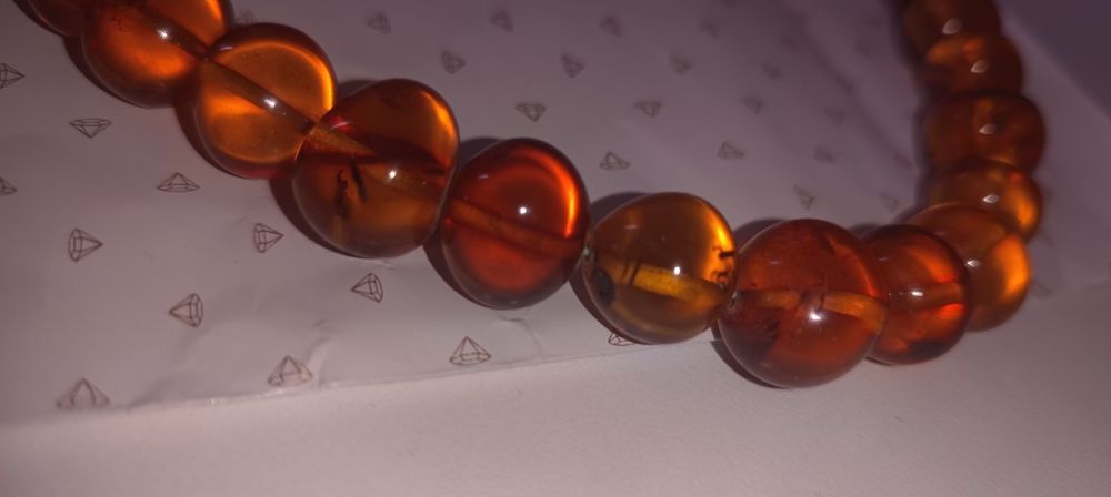 Naszyjnik z bursztynu