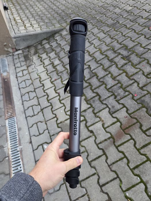 Nowy Monopod Manfrotto Compact Advanced (MMCOMPACTADV-BK) – Okazja!