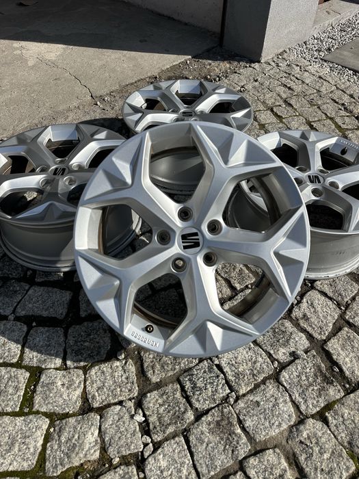 Felgi Aluminiowe 17 Seat Leon Ateca Golf Passat Troc Octavia 5x112 ET45 OEM
