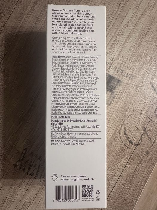 Тонирующий бальзам для волос Davroe