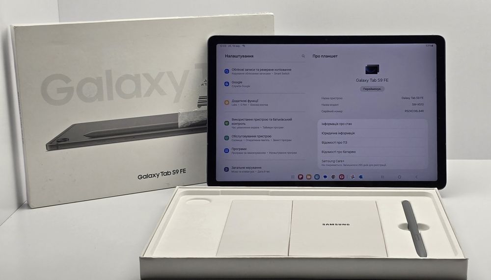 Samsung Tab S9 FE 6/128gb Wi-Fi