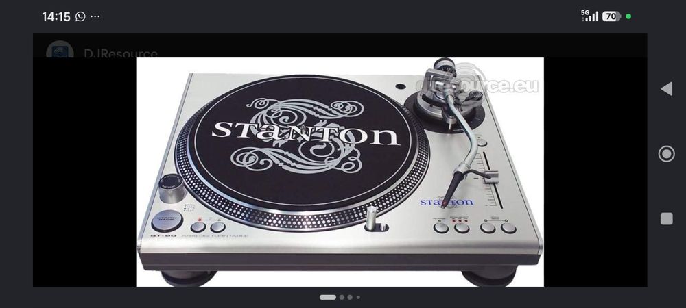 Gira discos stanton st 90 raro