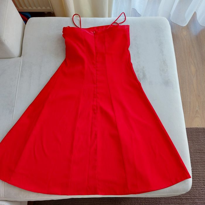 Sukienka czerwona na wesele r. 36