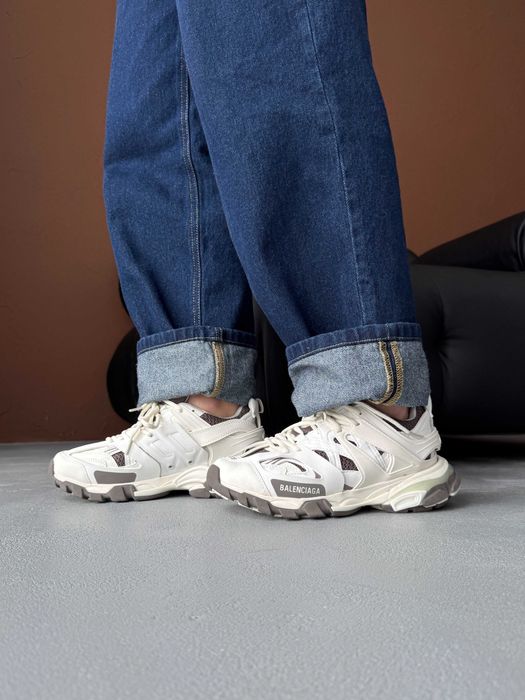 Кросівки Balenciaga Track 3.0 Cream/Brown premium