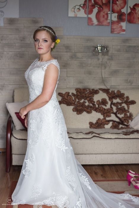 suknia ślubna sweetheart 6121