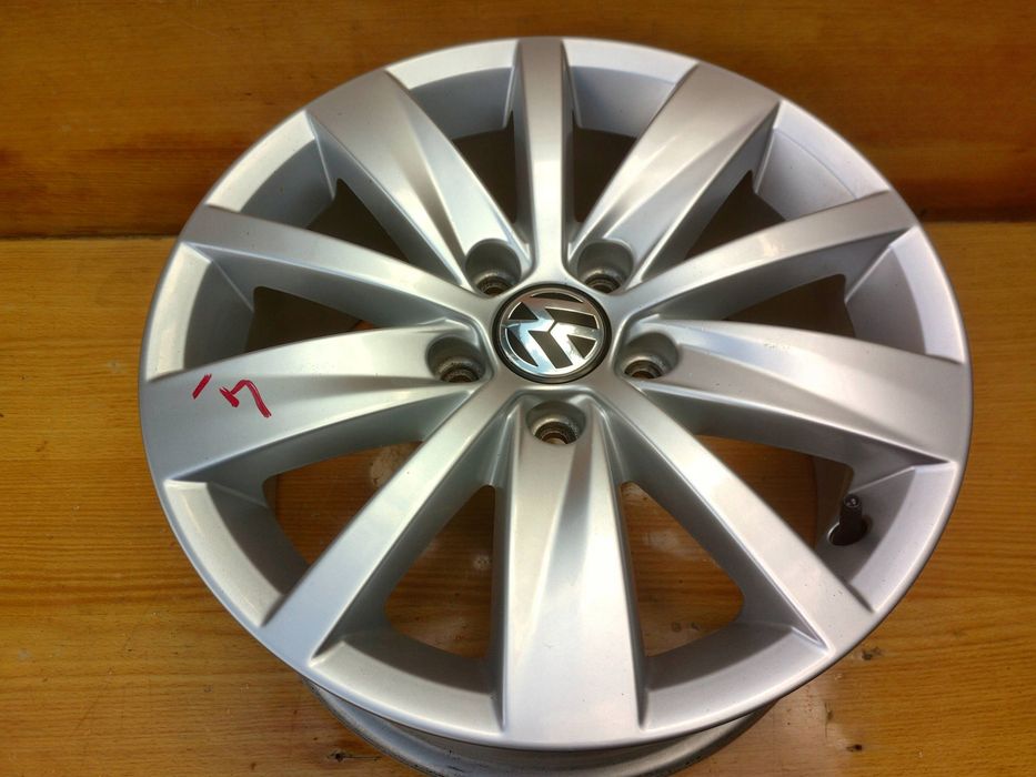 felga 3aa601025 vw passat b7 pojedyncza 7 x 16 et45 5x112 dekielek /3.4/