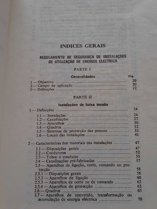 Livro – Regulamento de Segurança de Instalações de Energia Eléctrica