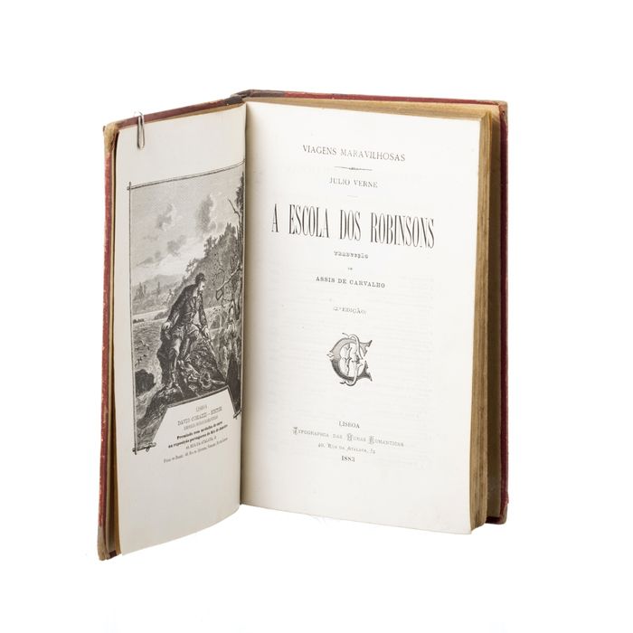 Livros - Verne; Júlio - A escolados Robinsons