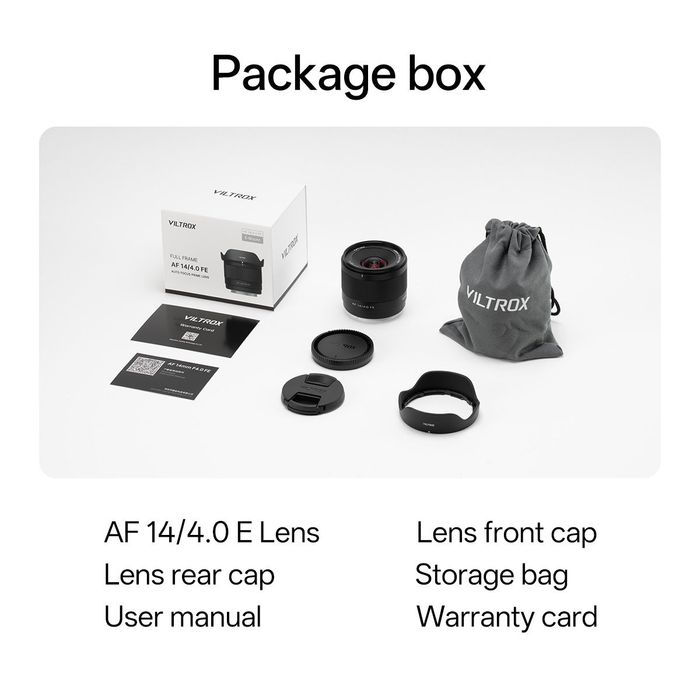 FE Viltrox 14mm f4 Air Sony e-mount надширококутний