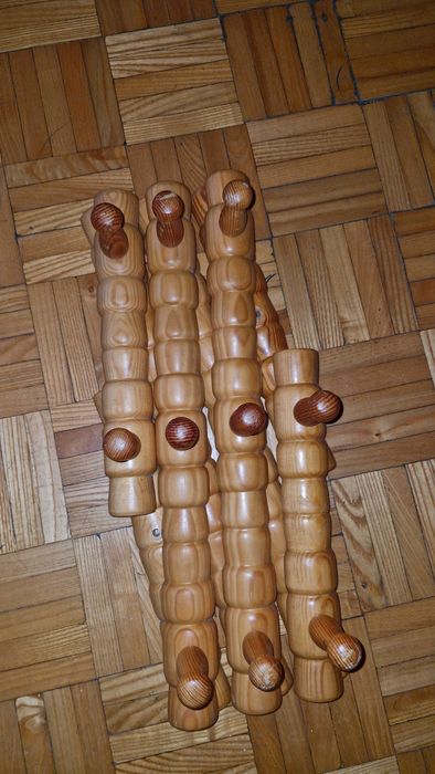 Wieszak do przedpokoju ścienny 2 sztuki