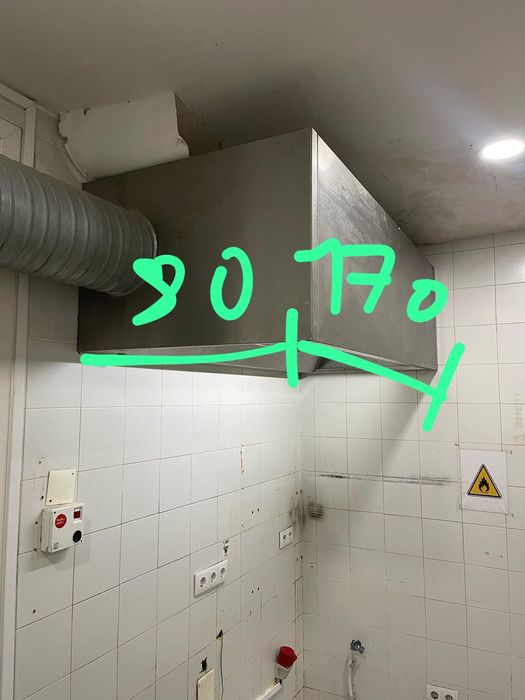 exaustor de cozinha profissional