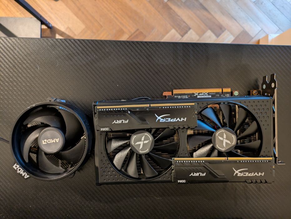 Computador com AMD RX 6600 e Ryzen 5 3600