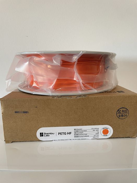 Filamento com Bobina /Refil Bambu Lab PETG HF/ Basic1Kg