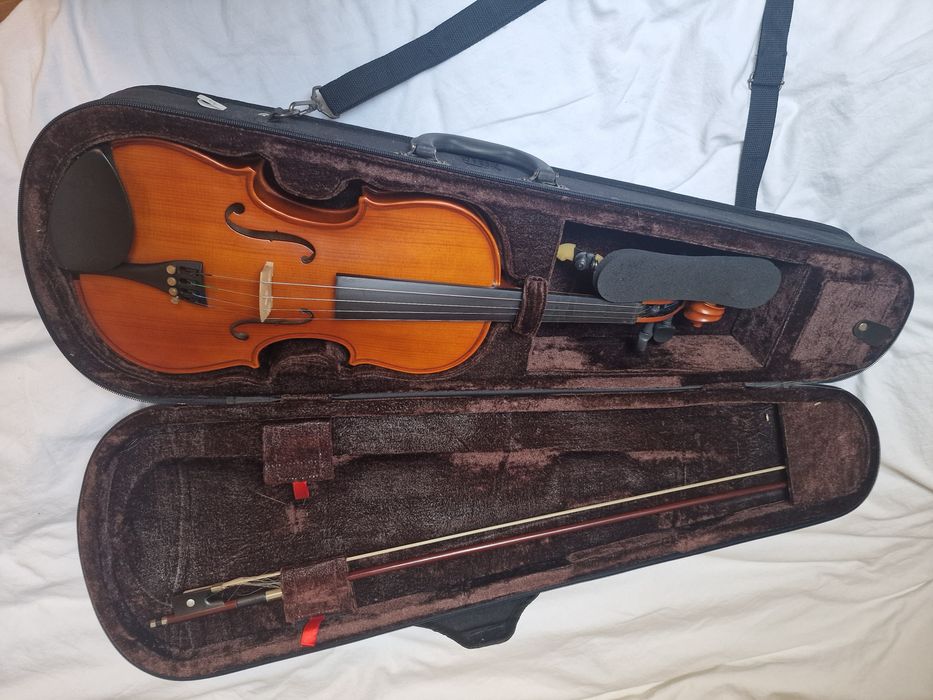 Violino 4/4  Kreutzer School com almofada e estojo