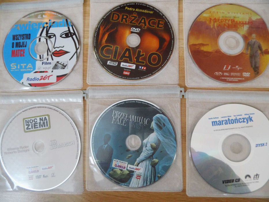 Wielka kolekcja DVD. Cena jednostkowa 1 zł !!!