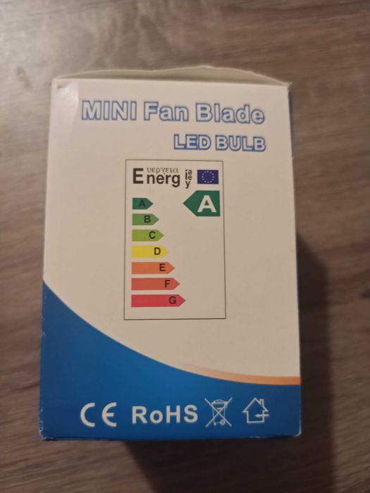 LED Lamp with Motion Sensor / Foldable Helix-Shaped E27423159101685780485