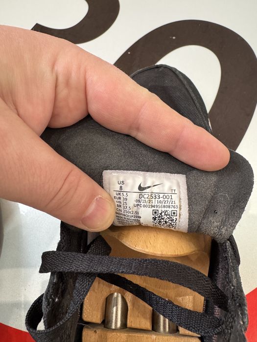 кросівки Nike WAFFLE ONE BLACK