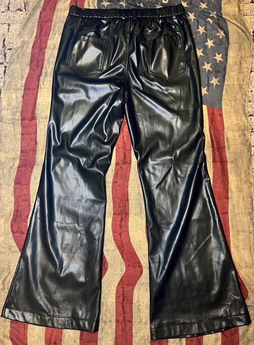 Штани з еко шкіри