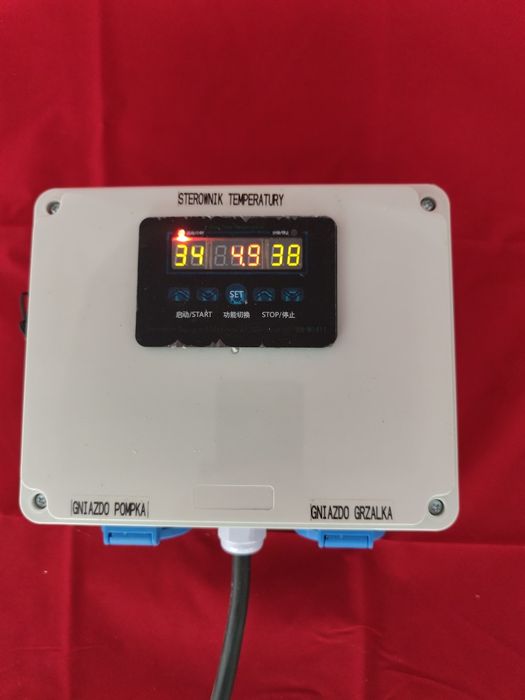 Cyfrowy sterownik temperatury wędzarni elektrycznej